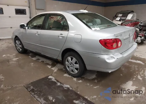 2005 Toyota Corolla Le из США, поврежденный, VIN 2T1BR30E55C444645